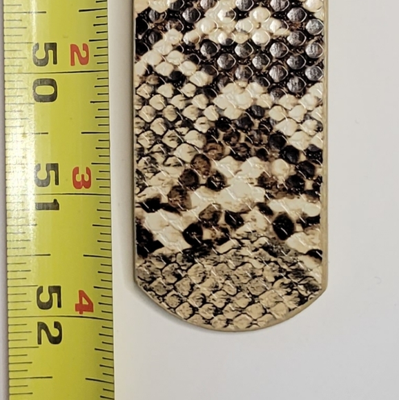 ELIZABETH AND JAMES Snakeskin Belt - Picture 6 of 7